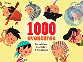1000 aventuras, un libro interactivo de DADA Company