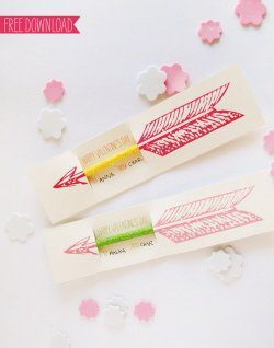 Funda para lápices especial San Valentín